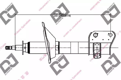 Амортизатор DJ PARTS DS1453GS